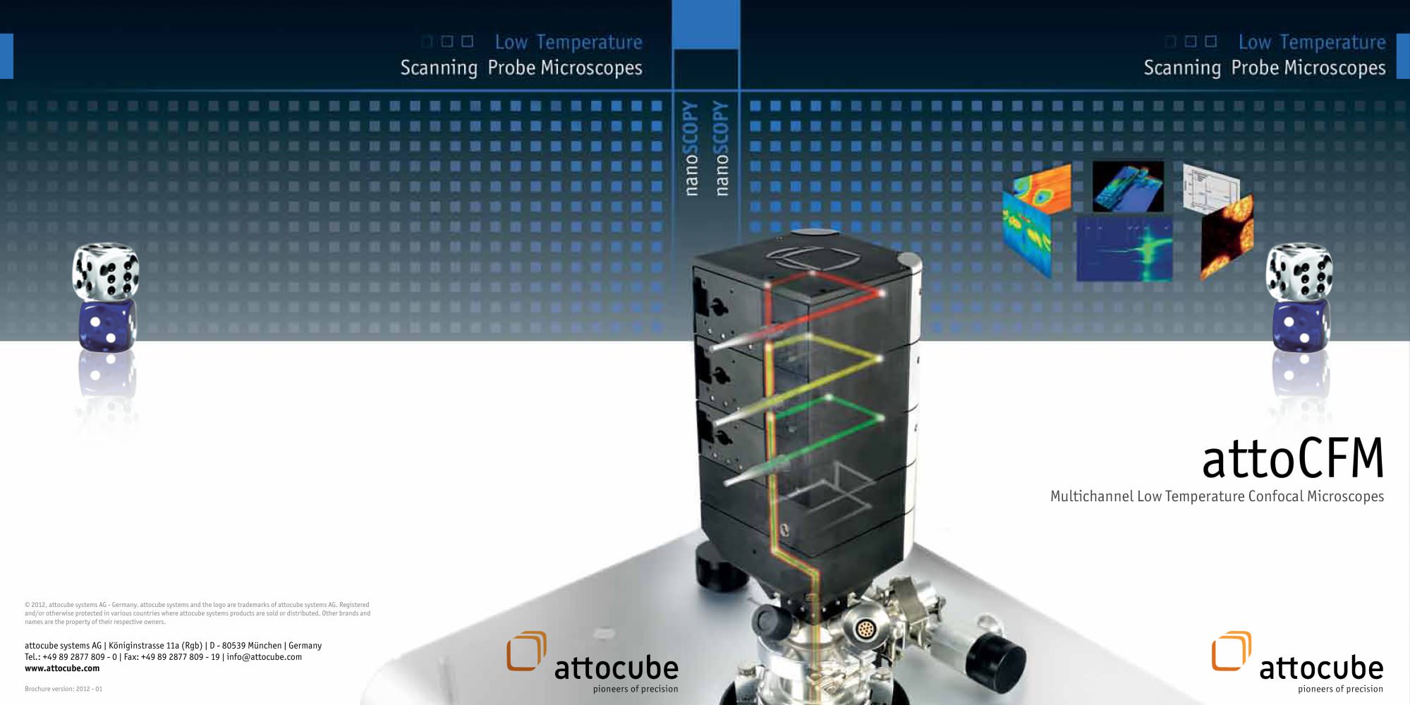 low temperature confocal microscope - attocube systems AG