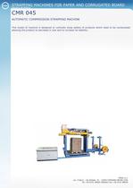 AUTOMATIC COMPRESSION STRAPPING MACHINE CMR 045
