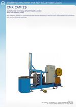 AUTOMATIC VERTICAL STRAPPING MACHINE with side sealing head CMR CAM 2S
