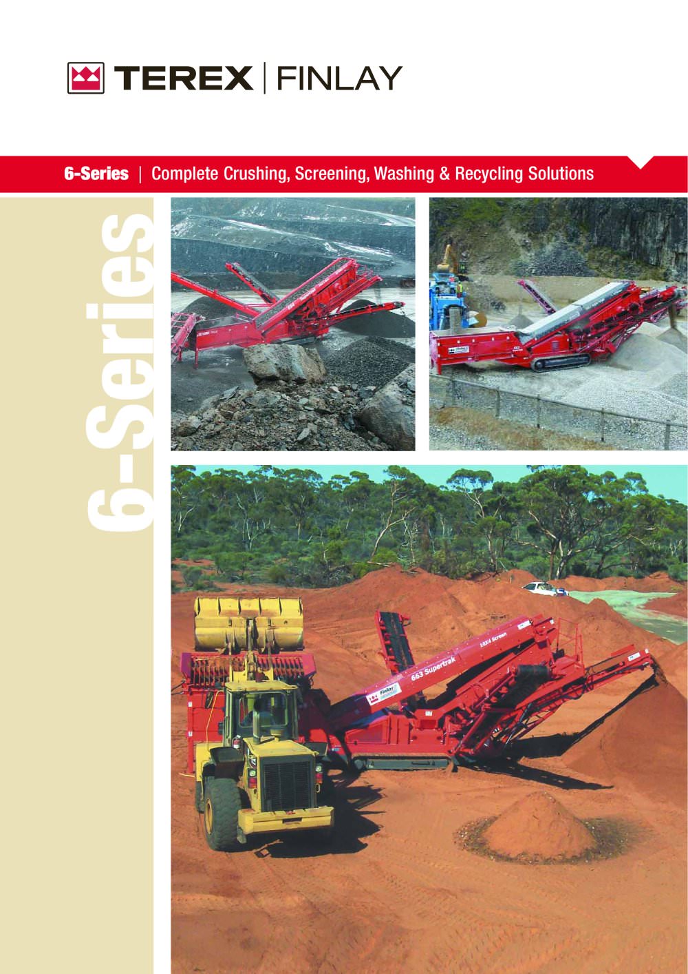 Screening - 693 Supertrak - TEREX Mobile Processing Equipment
