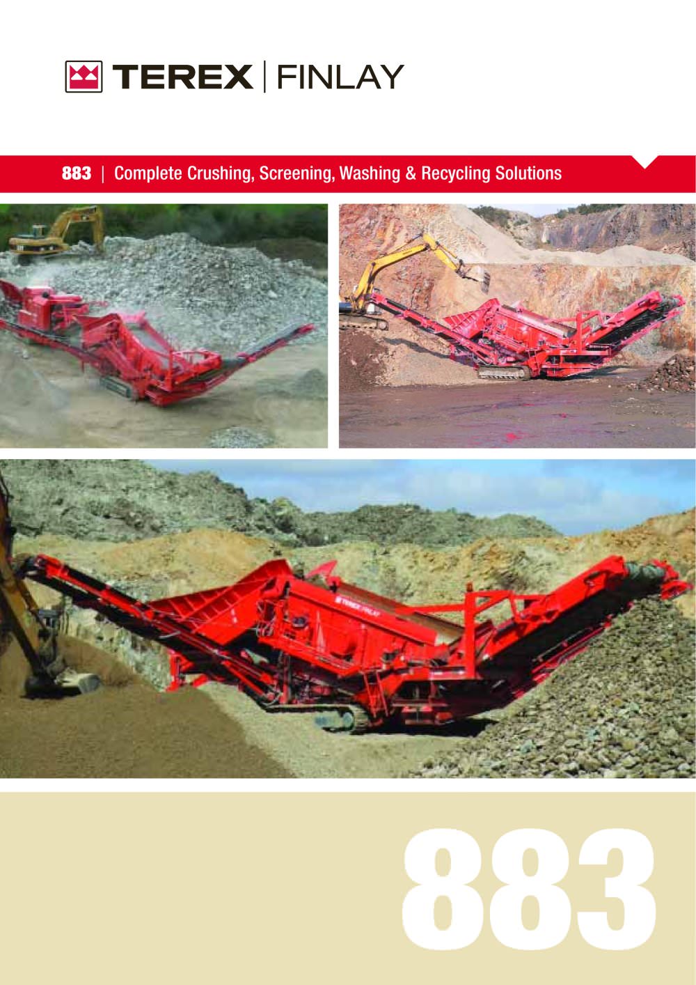 Screening - 883 - TEREX Mobile Processing Equipment