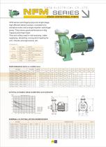 NFM series stage centrifugal pumps