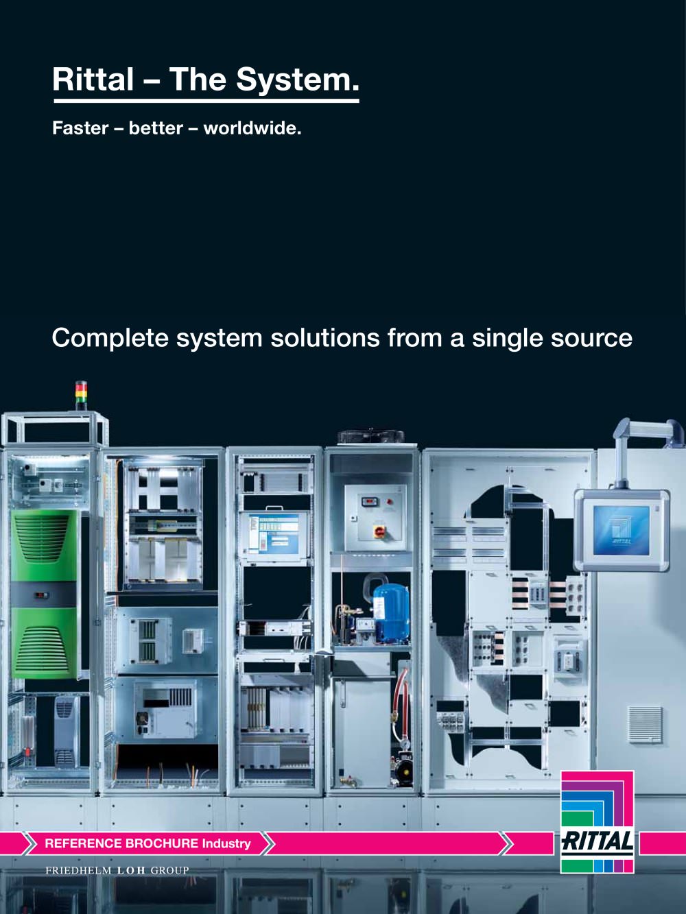 Reference brochure for industrial enclosure - RITTAL