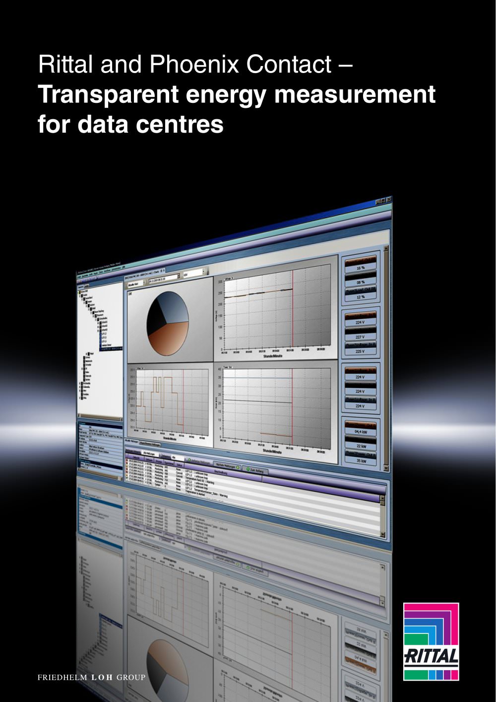 Rittal and Ph&ouml;nix Contact - Transparent energy measurement for data centres - RITTAL