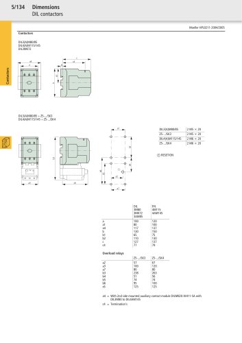 Main Catalogue Industrial Switchgear 2004/2005
