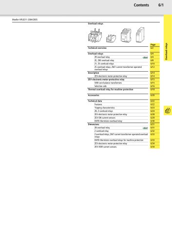 Main Catalogue Industrial Switchgear 2004/2005