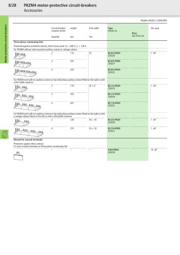 Main Catalogue Industrial Switchgear 2004/2005
