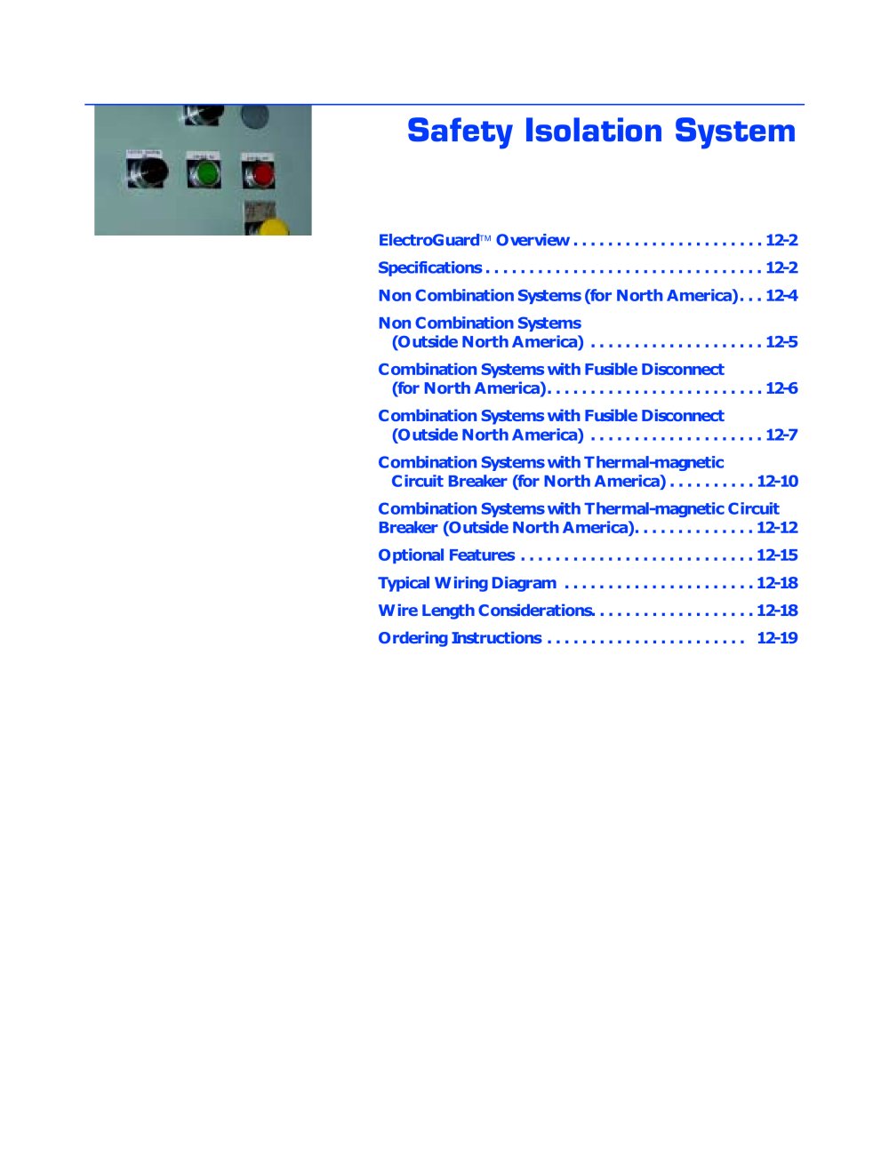 Safety Isolation System - Allen Bradley