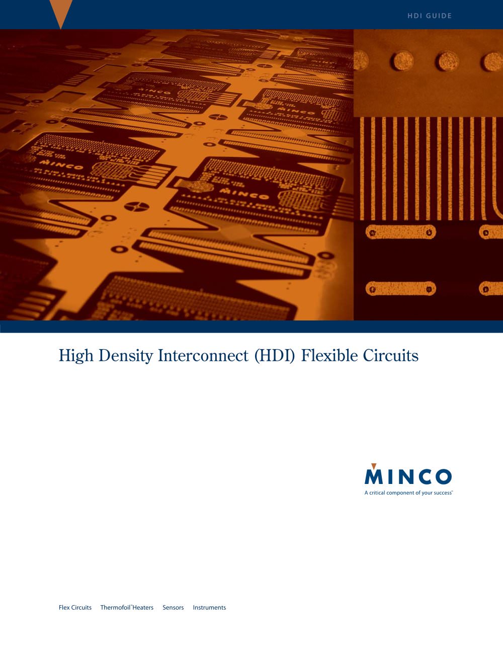 HDI (High Density Interconnect) Flexible Circuits Brochure - MINCO