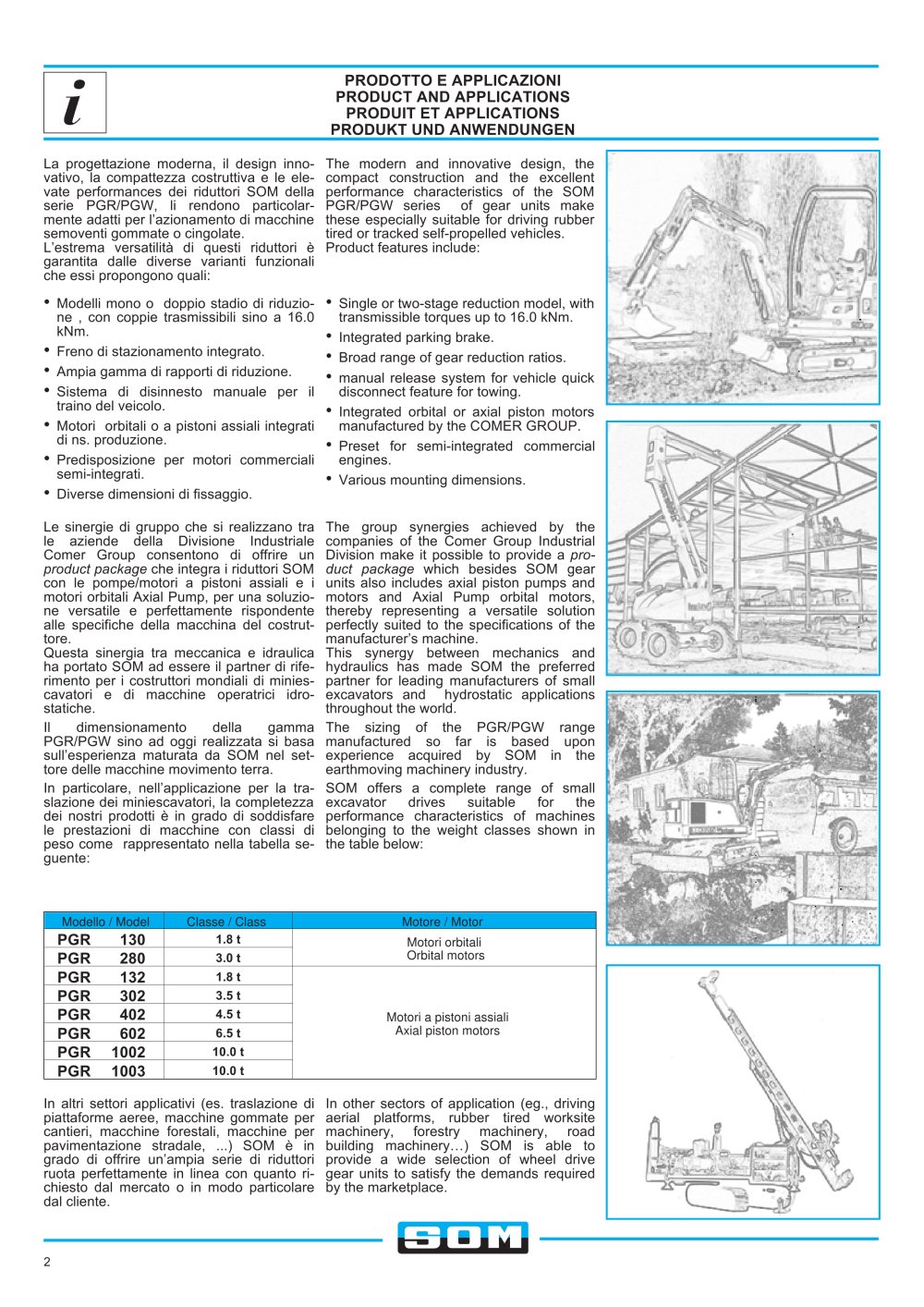 Planetary track and wheel drives - Comer industries