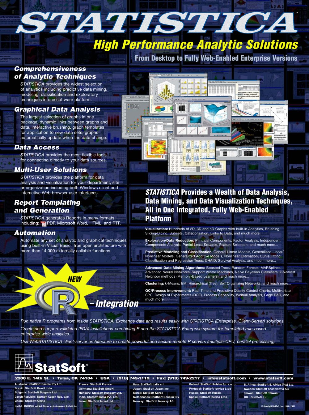 Desktop Solutions STATISTICA - STATSOFT