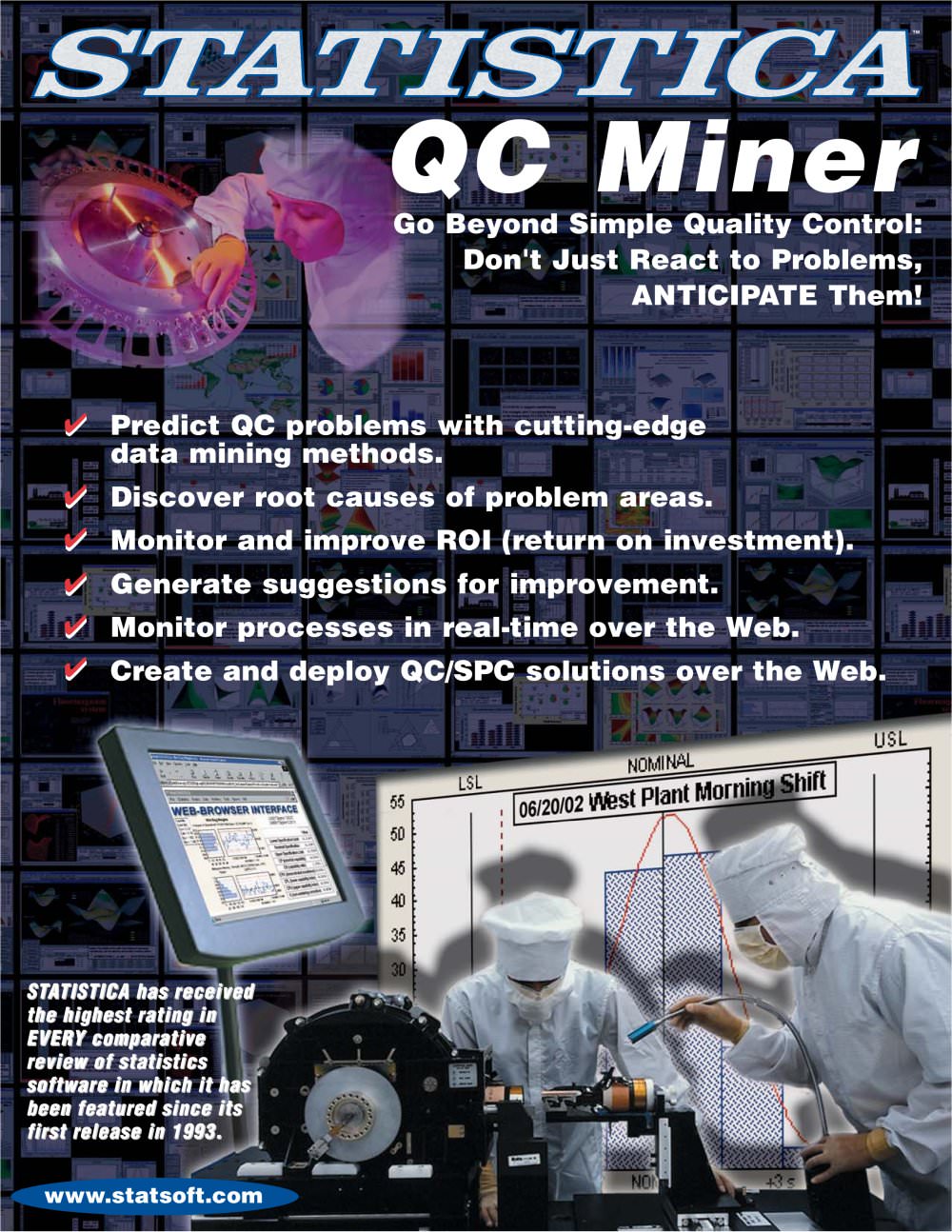 STATISTICA QC Miner - STATSOFT