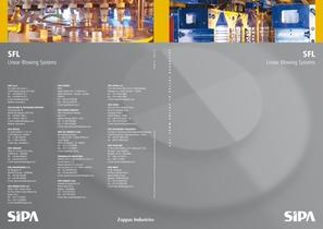 SIPA SFL Linear Blowmolders