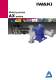 Hydraulic diaphragm metering pumps AX series - IWAKI