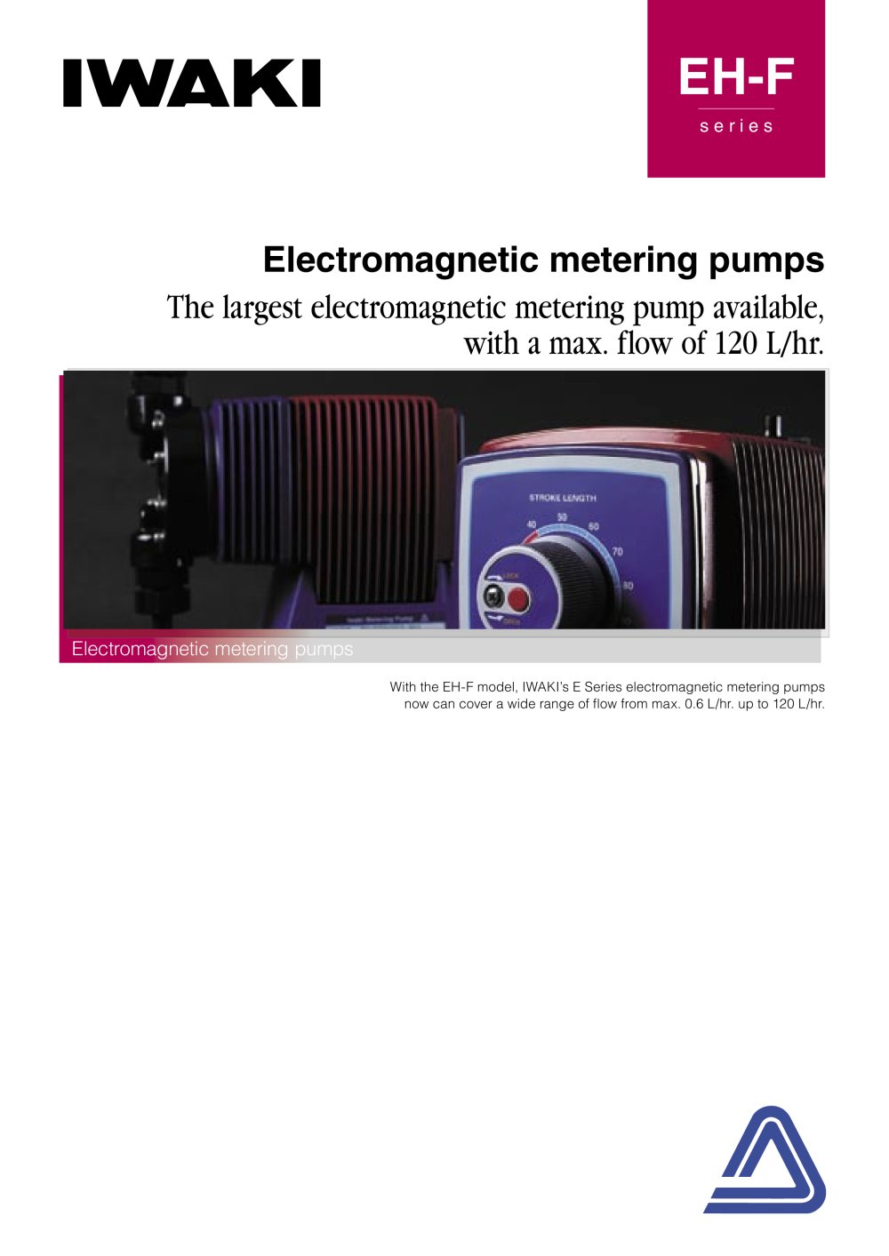 Electromagnetic metering pumps EH-F series - IWAKI