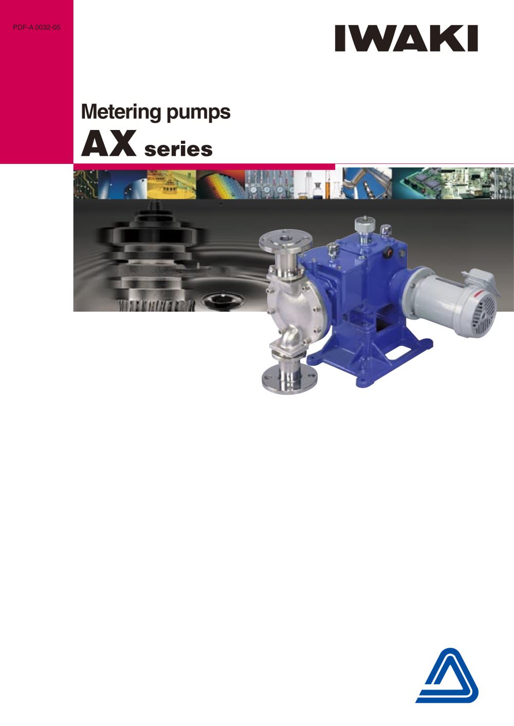 Hydraulic diaphragm metering pumps AX series - IWAKI