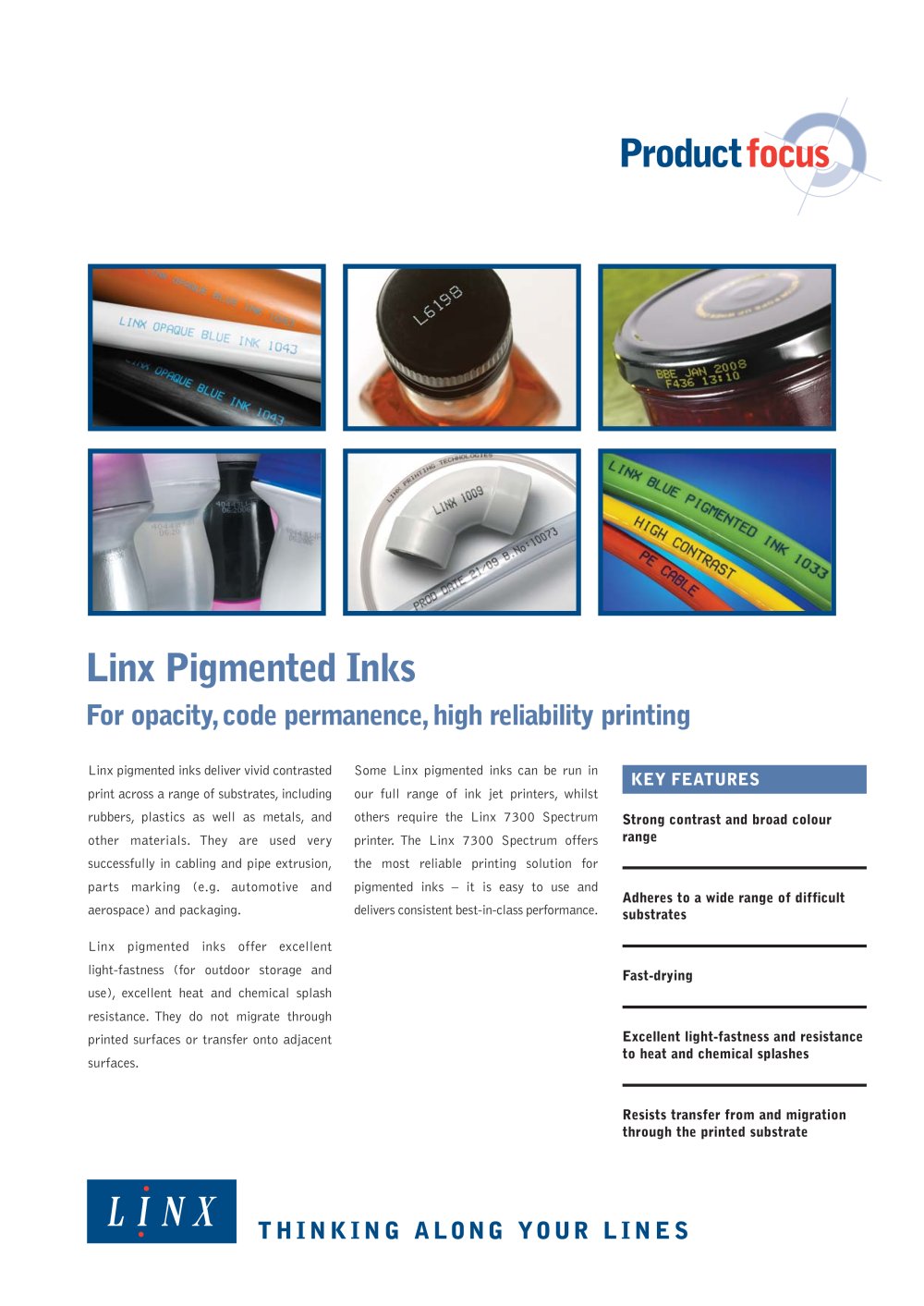 Pigmented Inks - LINX