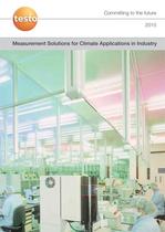 Measurement Solutions for Climate Applications in Industry