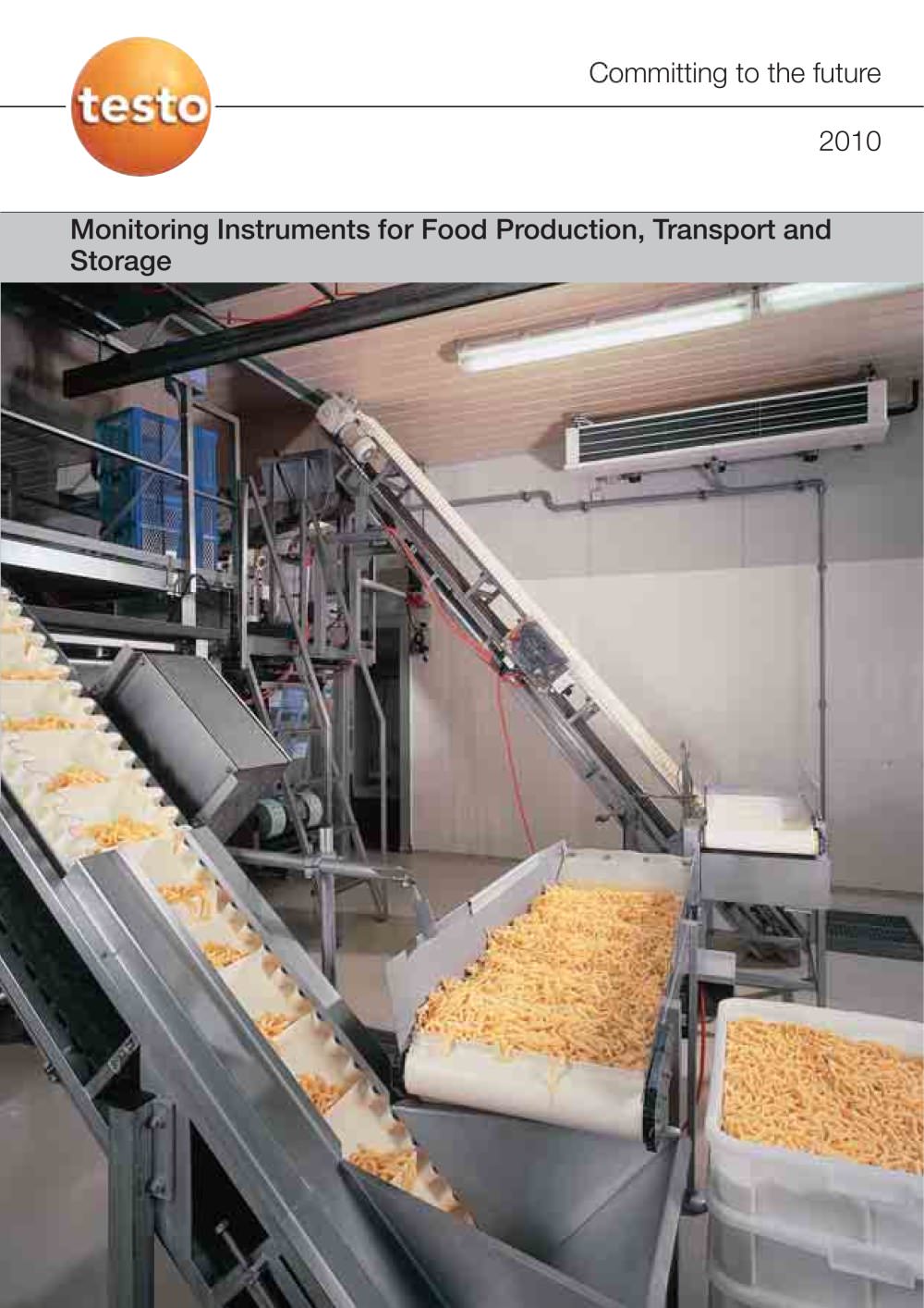 Monitoring Instruments for Food Production, Transport and Storage - TESTO