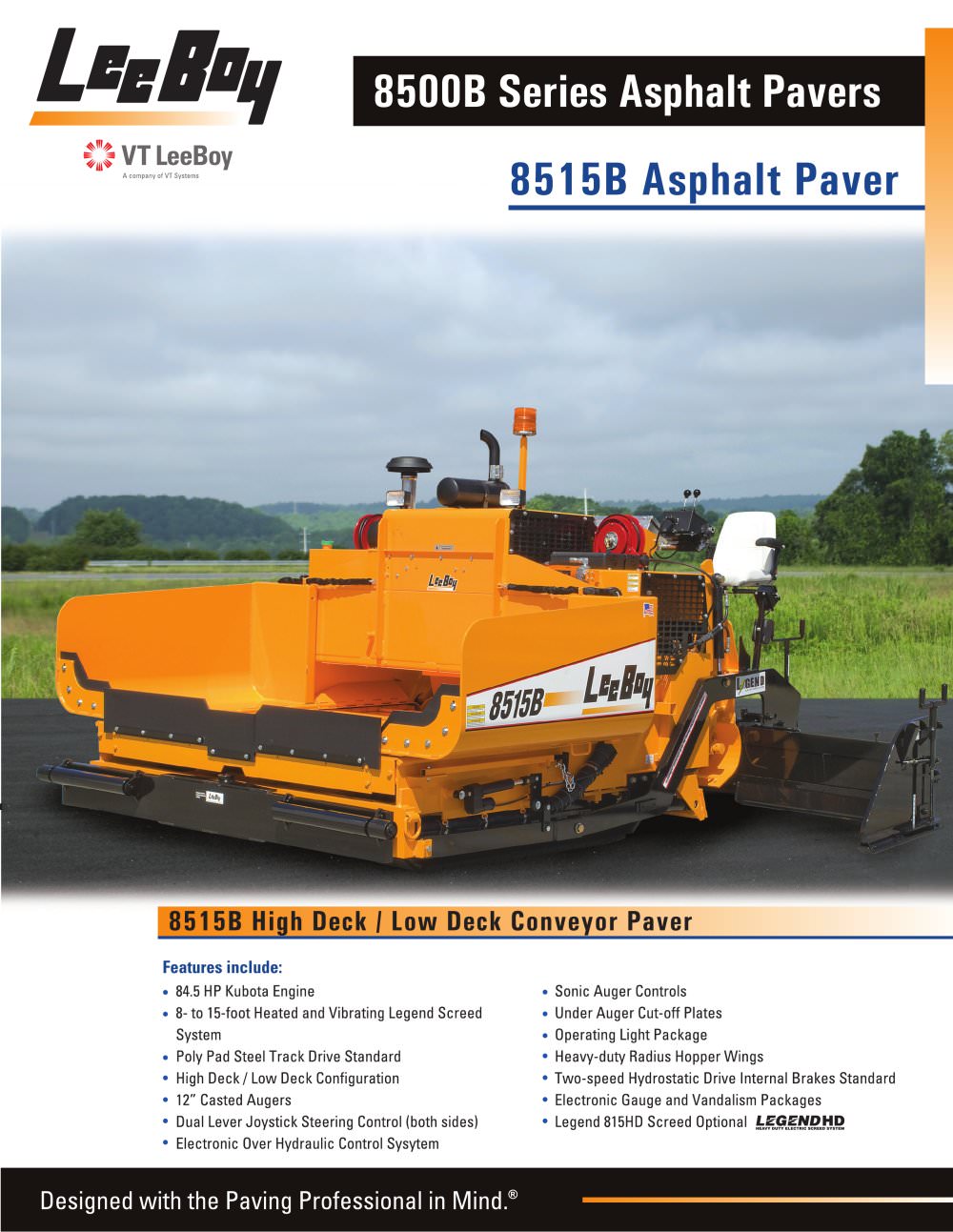 8515b Conveyor Paver 1 4 Pages 8515b Conveyor Paver 1 4 Pages