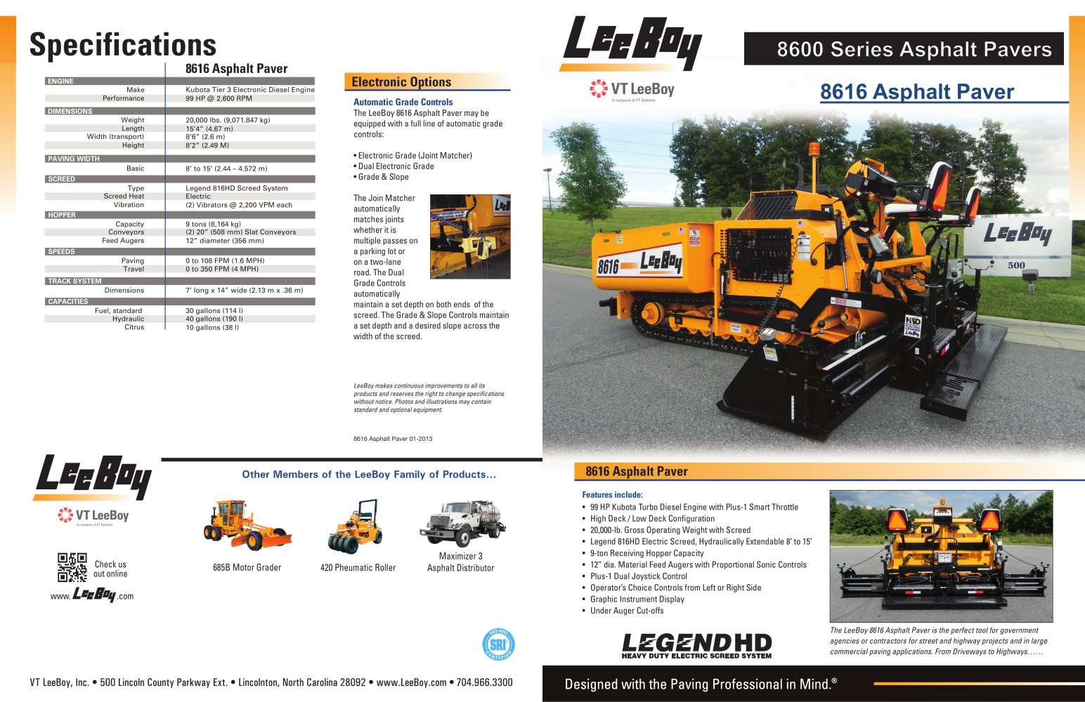 8616 Conveyor Paver - 1 / 2 Pages