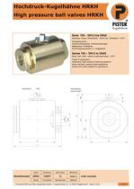 High Pressure Ball Valves