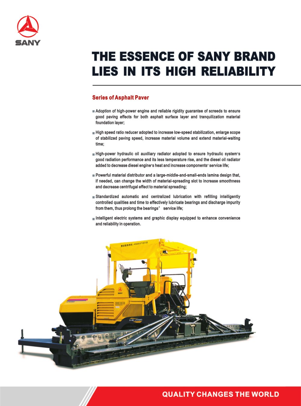 Asphalt Paver - SANY Heavy Industry