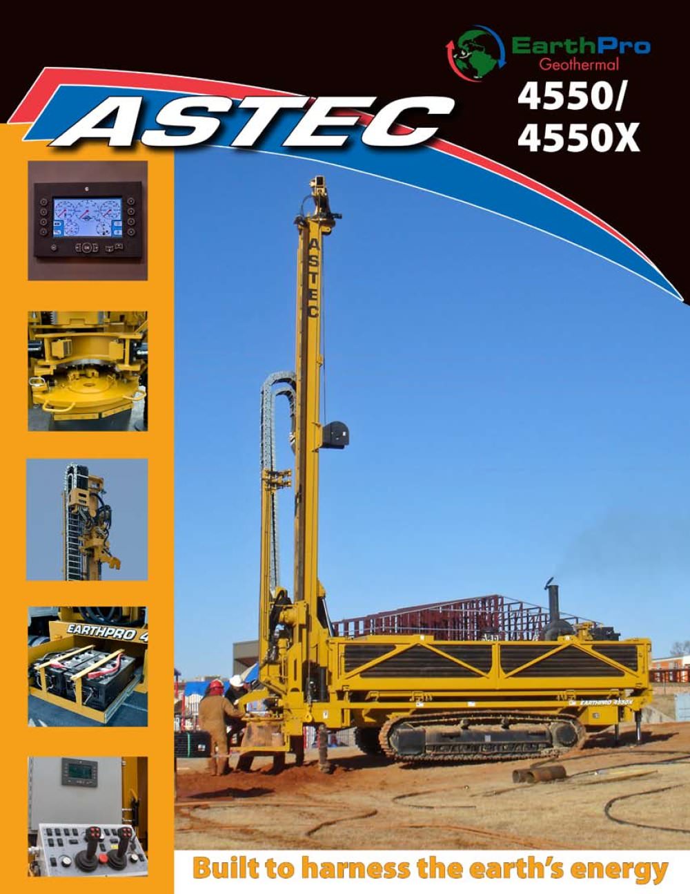 Earth Pro 4550X Geothermal Drill - Astec Underground