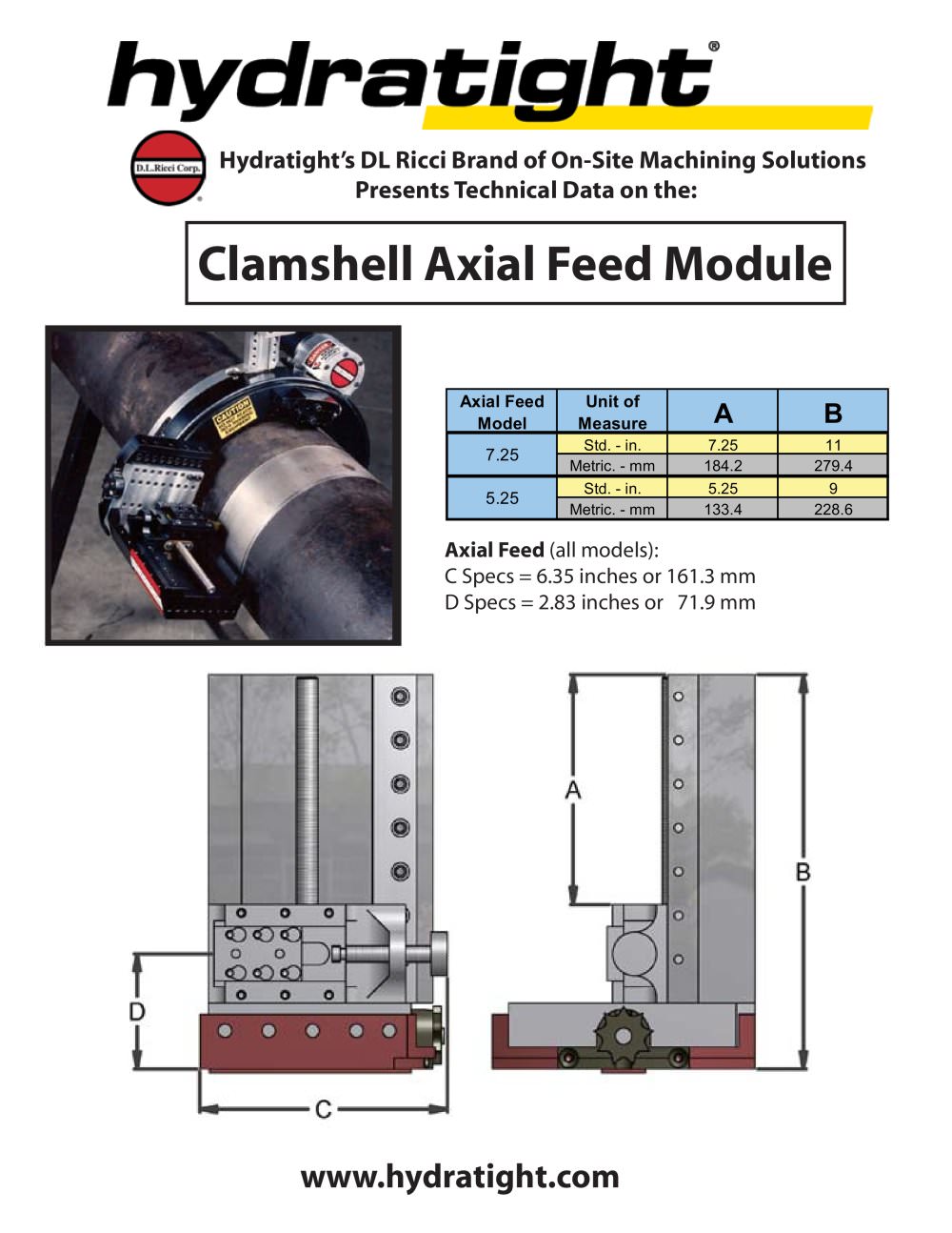 Axial Feed Module - Hydratight