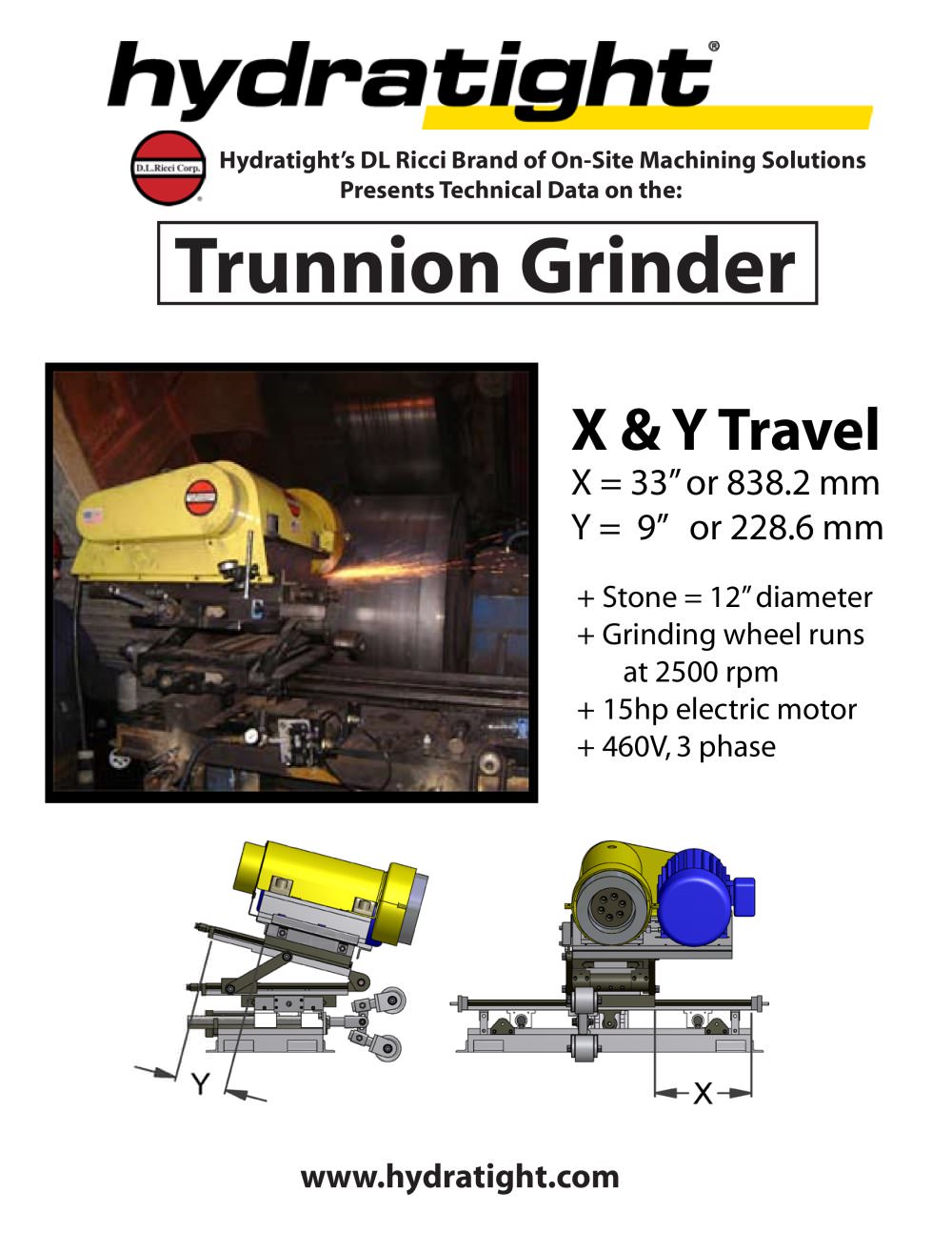 Trunnion Grinder - Hydratight