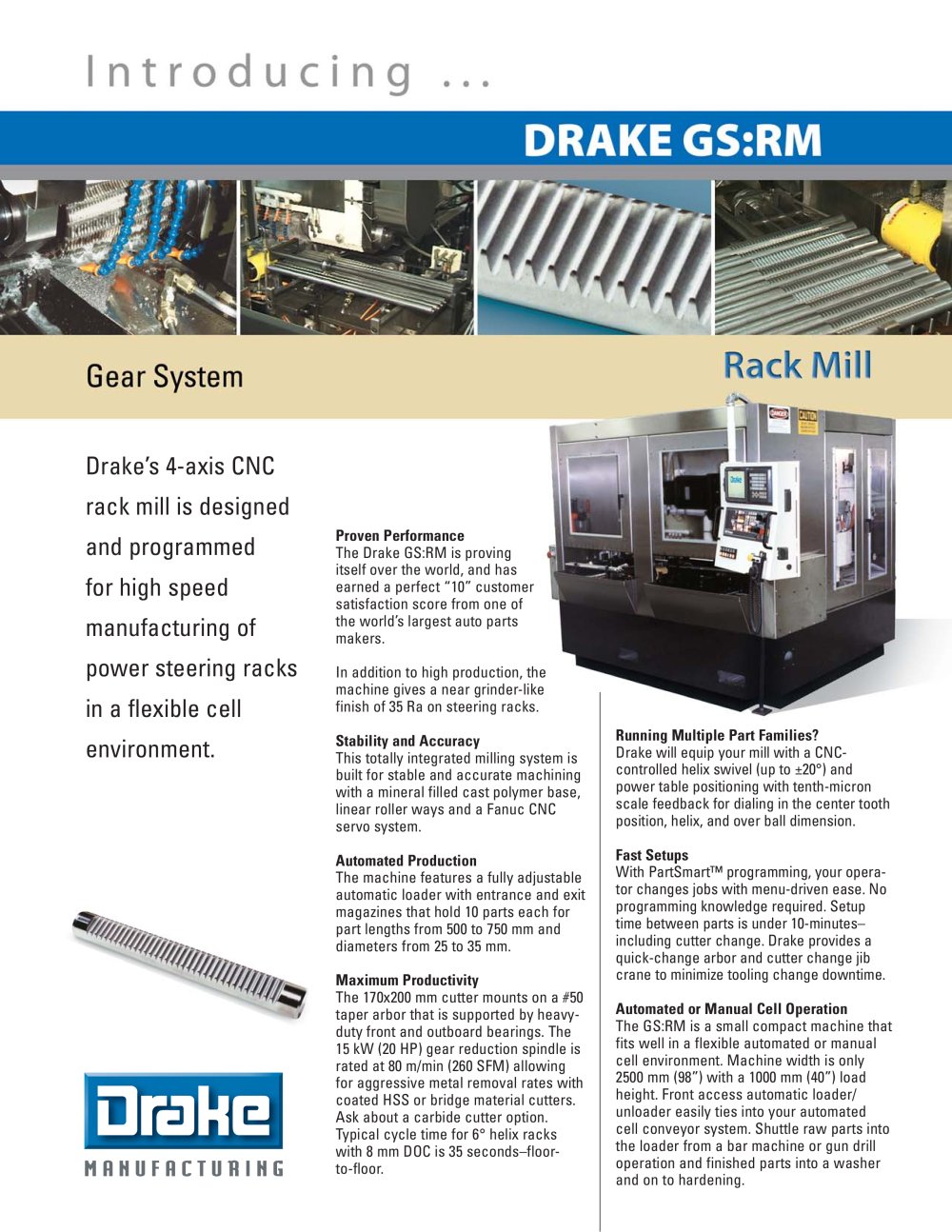 GS:RM Rack Mills - Drake Manufacturing Services