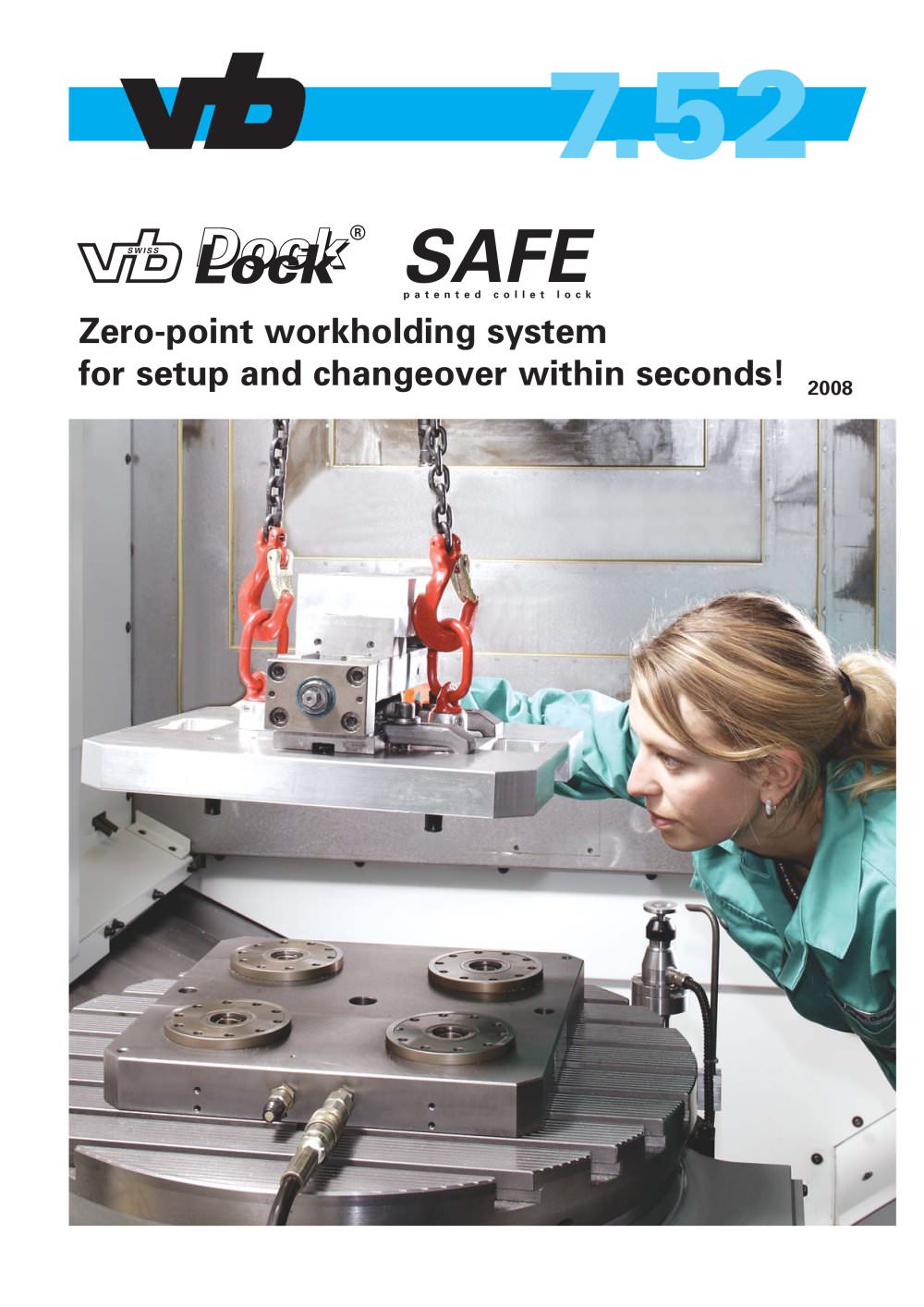 Zero-point workholding system for set-up changes in seconds - Vischer & Bolli AG