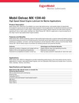 High Speed Diesel Engine Lubricant for Marine Applications