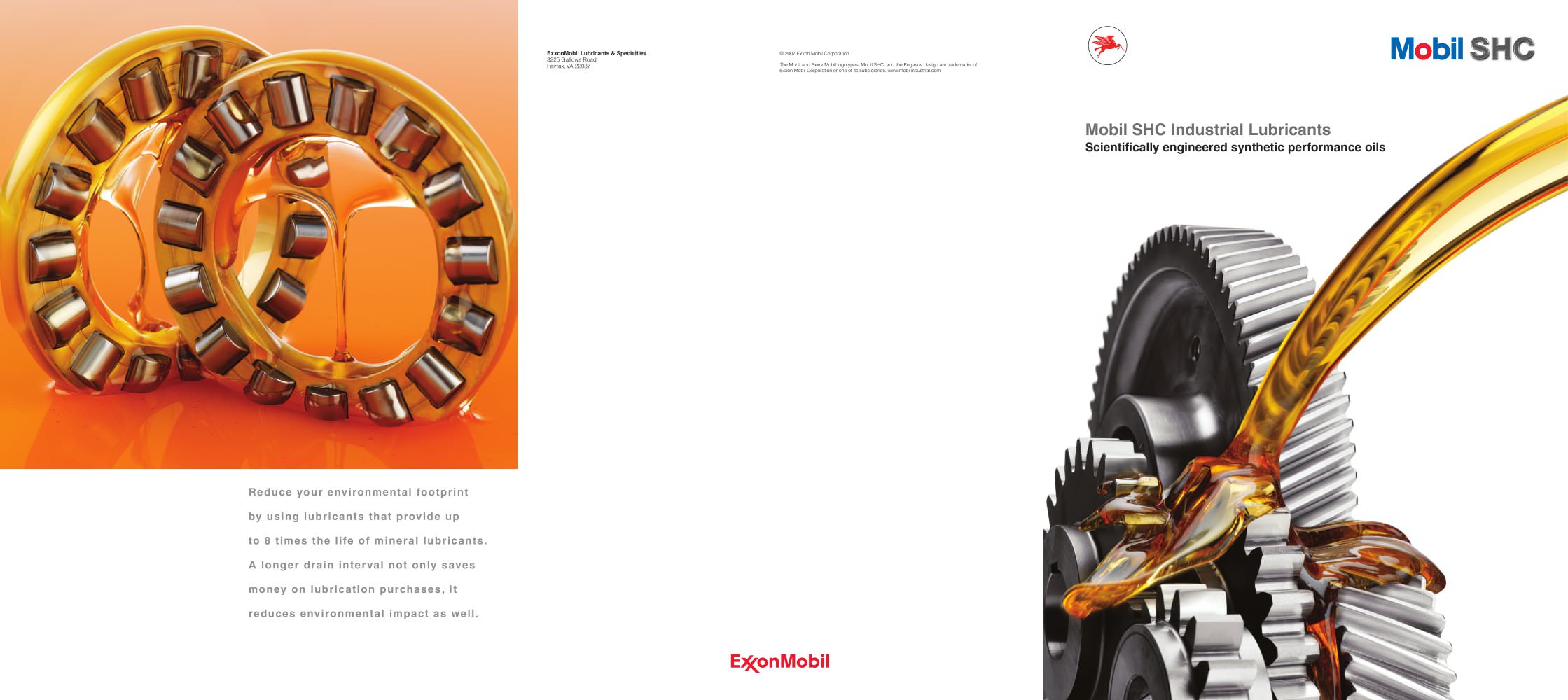 Mobil SHC Industrial Lubricants - ExxonMobil Lubricants & Petrol Spec
