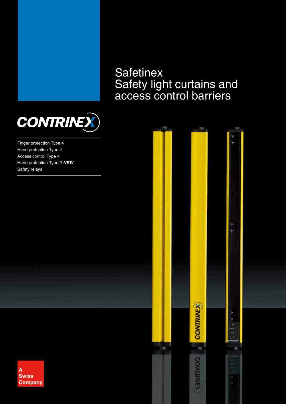 Safety light curtains and access control barriers - CONTRINEX
