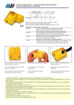 F LUSH MOUNTING JUNCTION BOXES