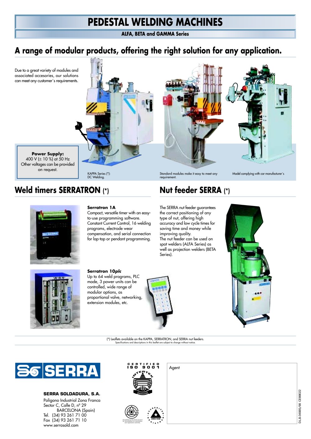SERRA - 143874, 3297, 208572, 144086, 14776, 81073, 82669, 2137