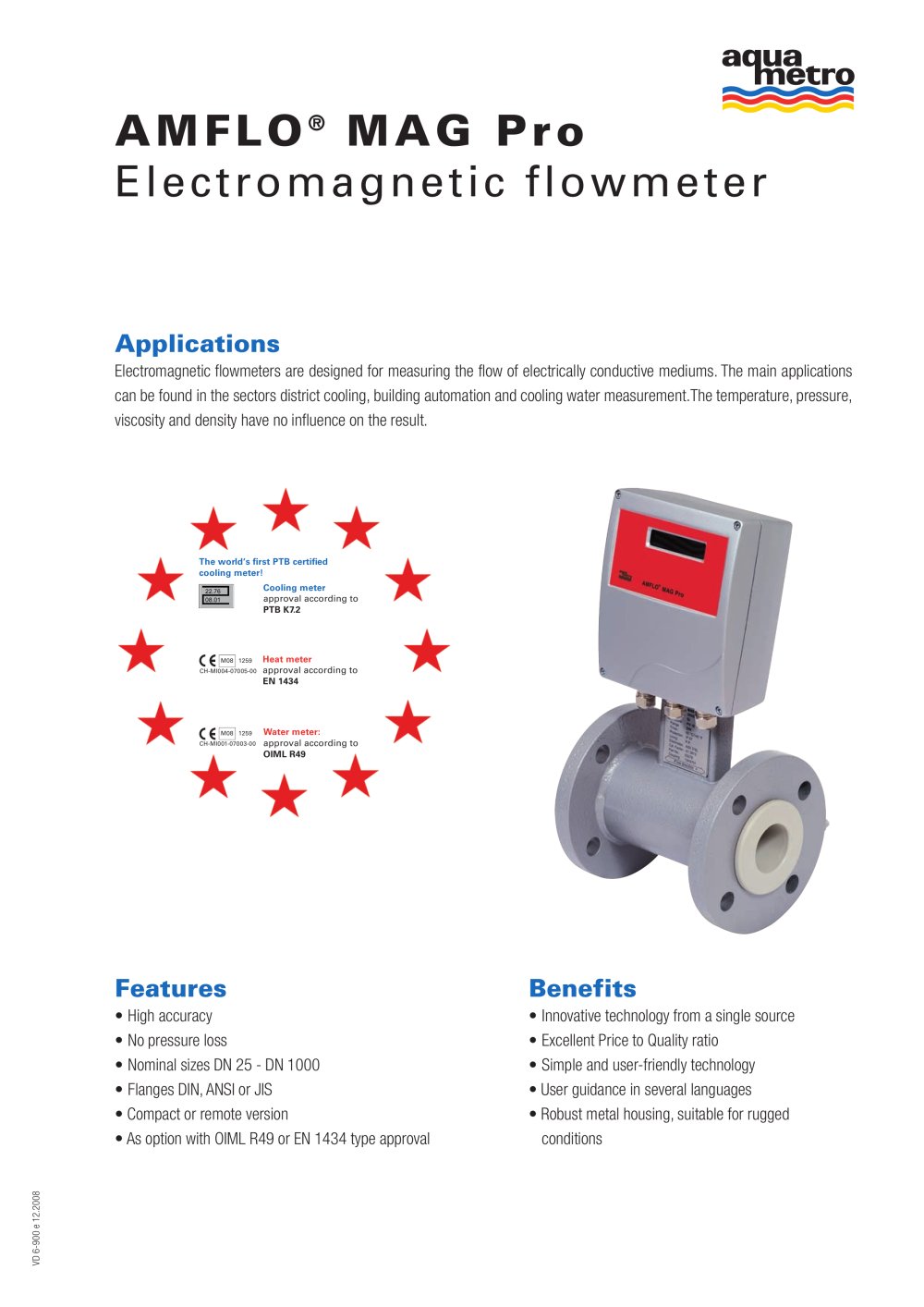 AMFLO&reg; MAG Pro - Aquametro AG