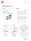 Endevco� Model 2271A Series Cryogenic Accelerometers - Meggitt Sensing Systems - Measurement Group