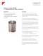 Endevco� model EM40AE �� prepolarized free-field microphone