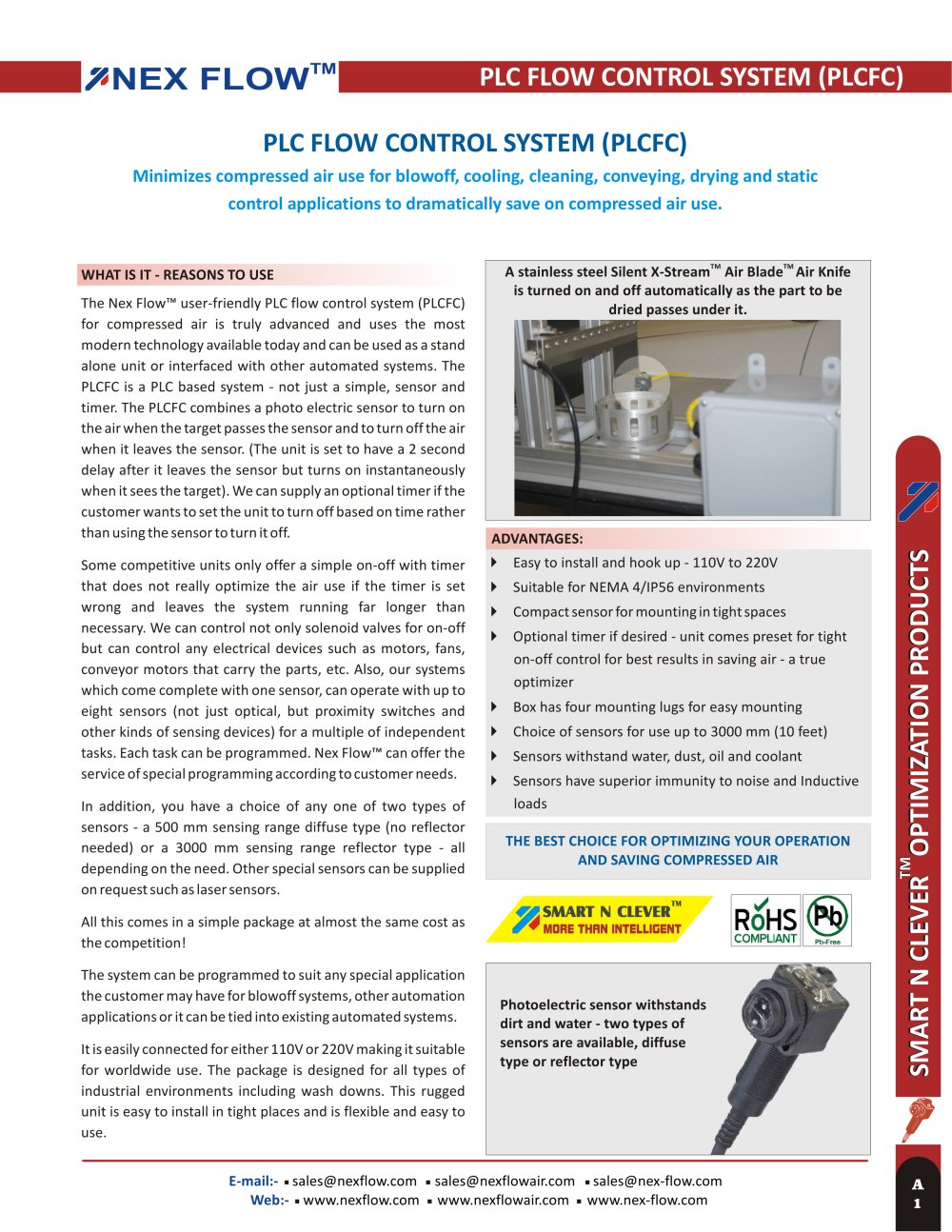 PLC Flow Control - Nex Flow Air Products Corp.