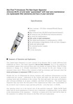 Pneumatic Water Seperator