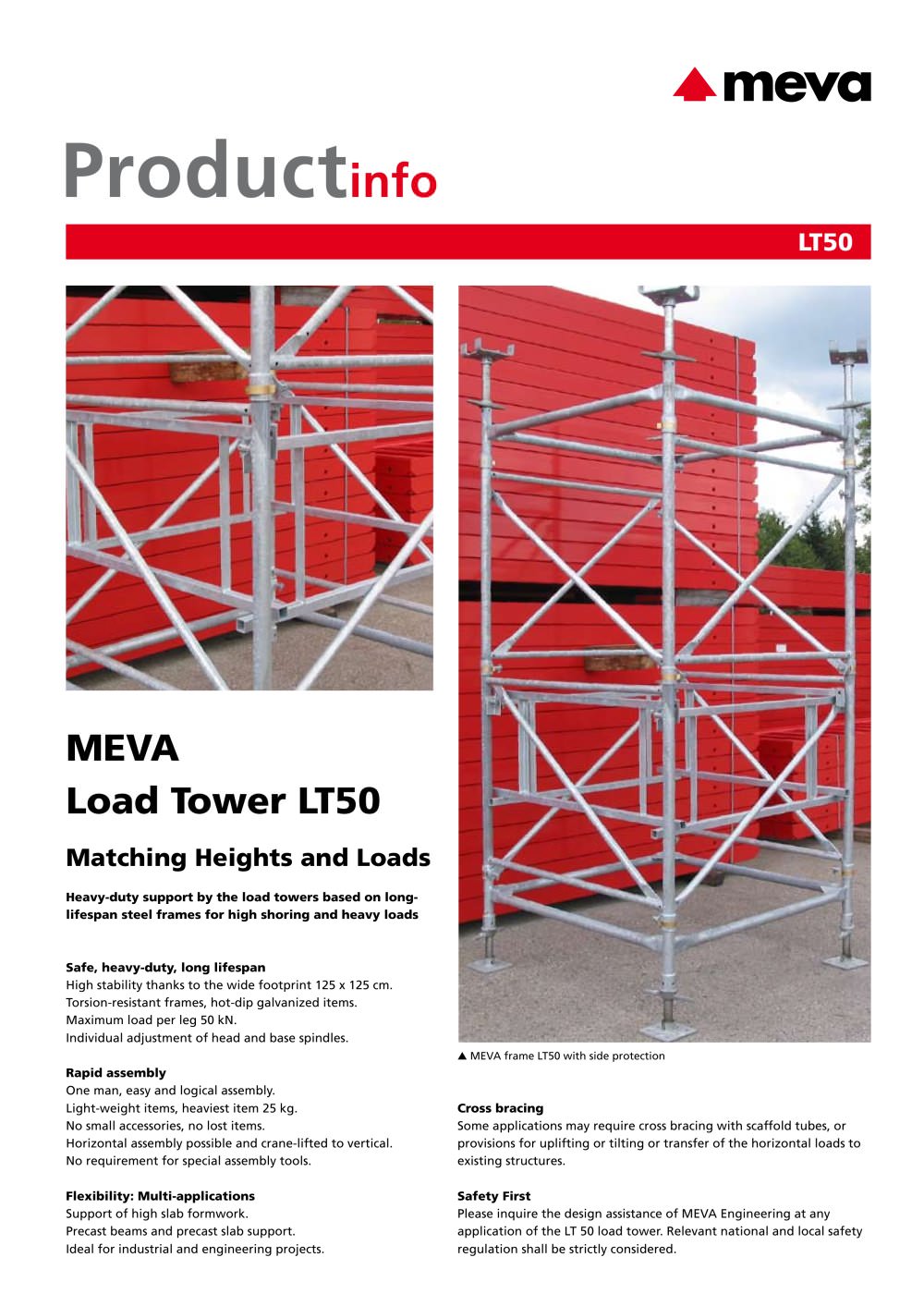 MEVA load tower - MEVA Schalungs-Systeme