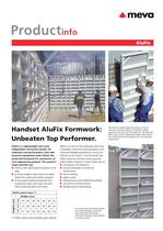 Wall formwork AluFix