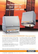 Photovoltaic thin film characterization with FISCHER X-Ray spectrometers