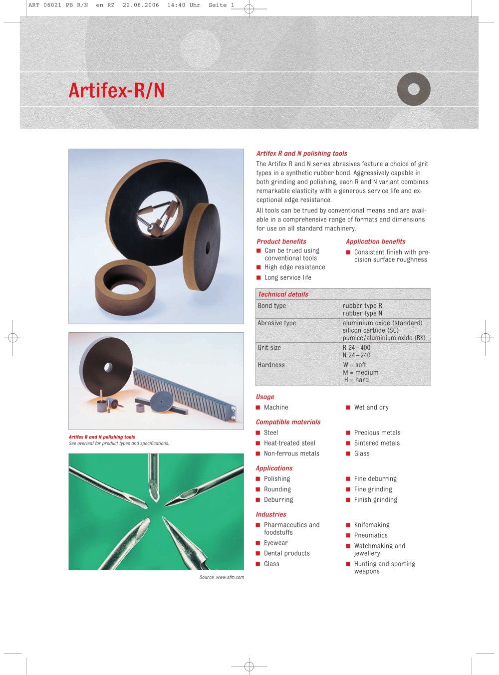 Artifex-R/N - Abtex Corporation
