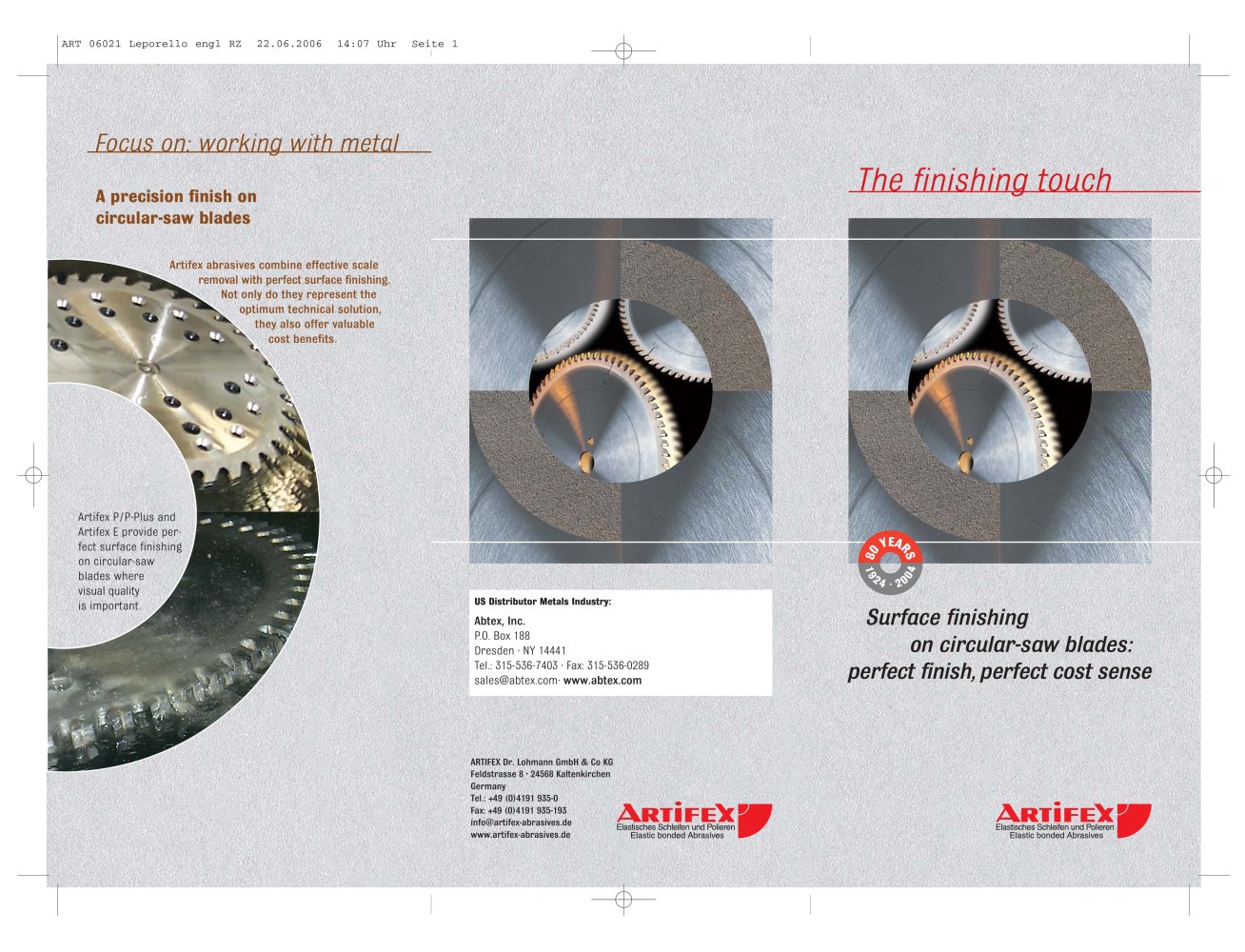 Focus on: working with metal - Abtex Corporation