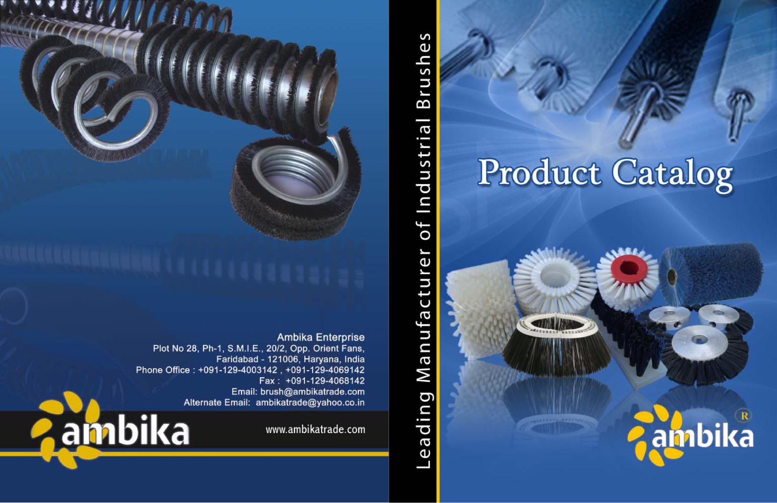 Industrial , Sweeper , Strip , Spiral Brush , Cylindrical , Circular , Road Cleaning Brush - ambika enterprises