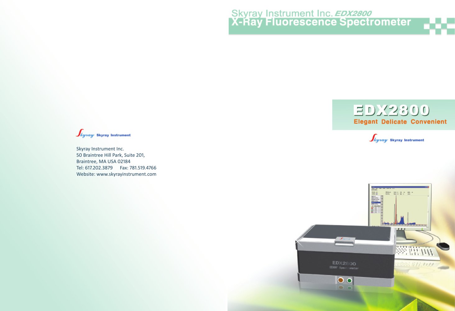 Skyray Instrument EDX2800 XRF Spectrometer - Skyray Instrument