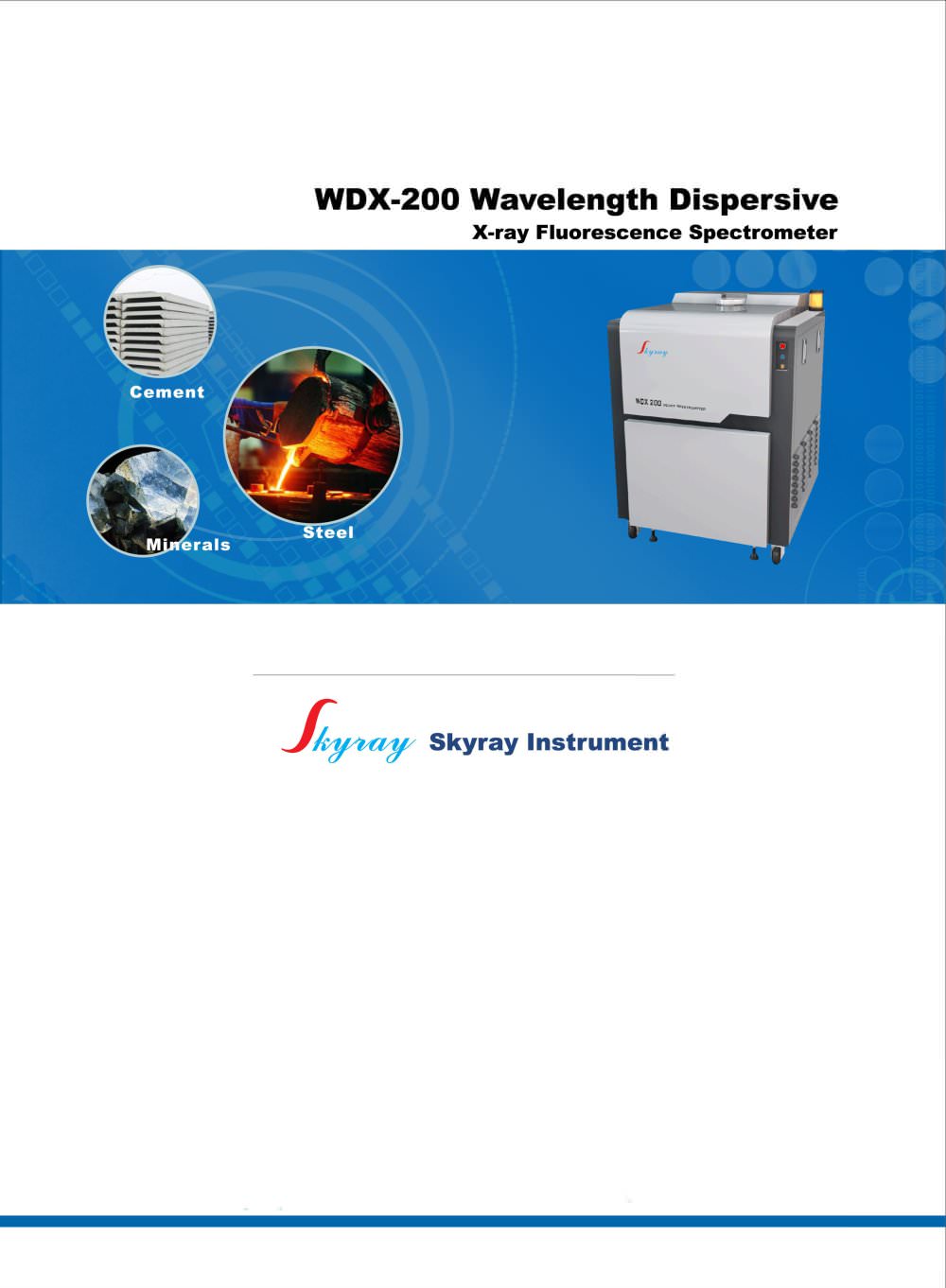SKYRAY INSTRUMENT WDX 200 - Skyray Instrument